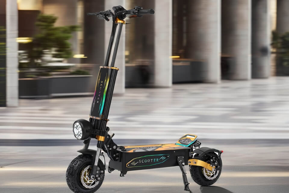 Scooter électrique pliable