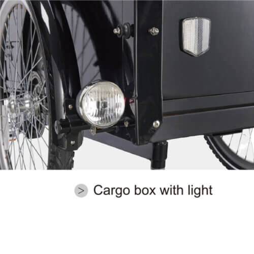 3-Wheel Electric Cargo Bike