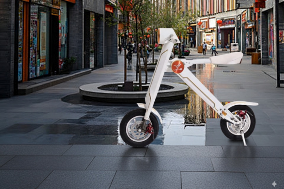 Katlanabilir Elektrikli Scooter