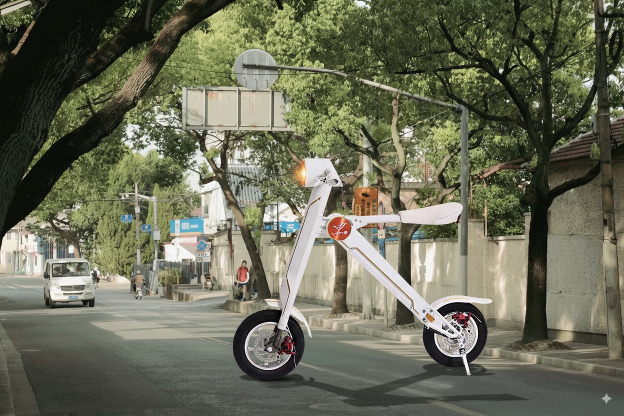 Scooter eléctrico plegable