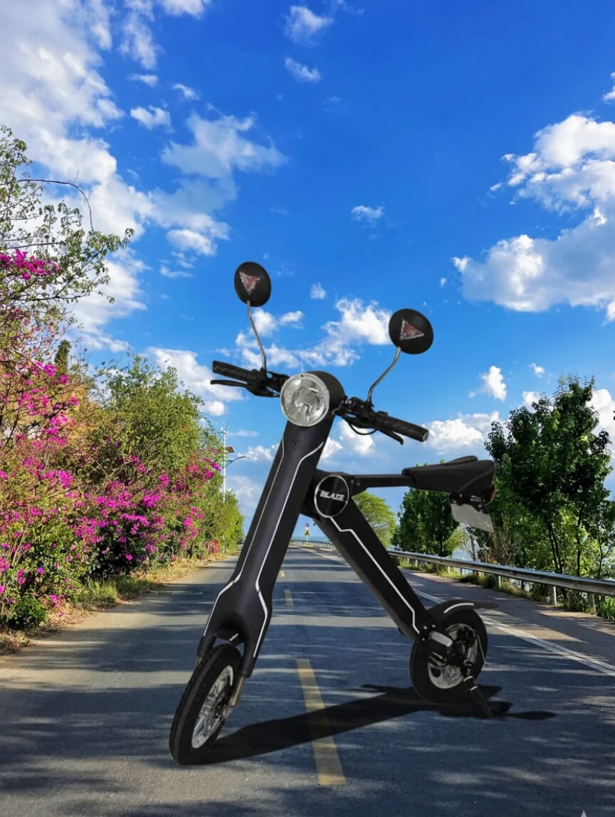 Scooter eléctrico plegable