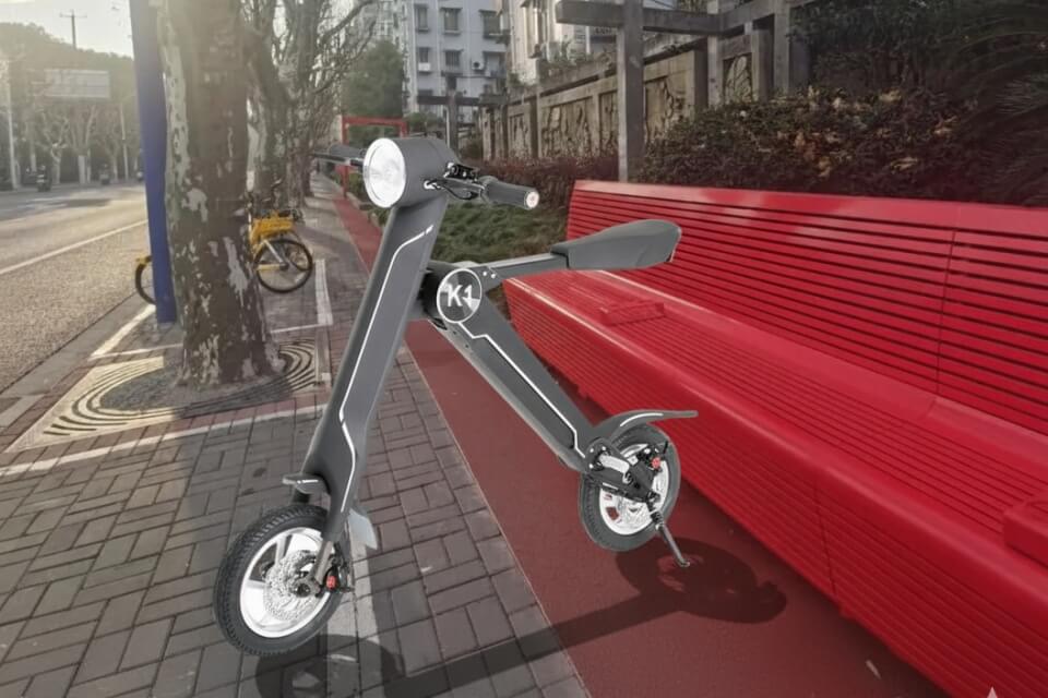 Katlanabilir Elektrikli Scooter