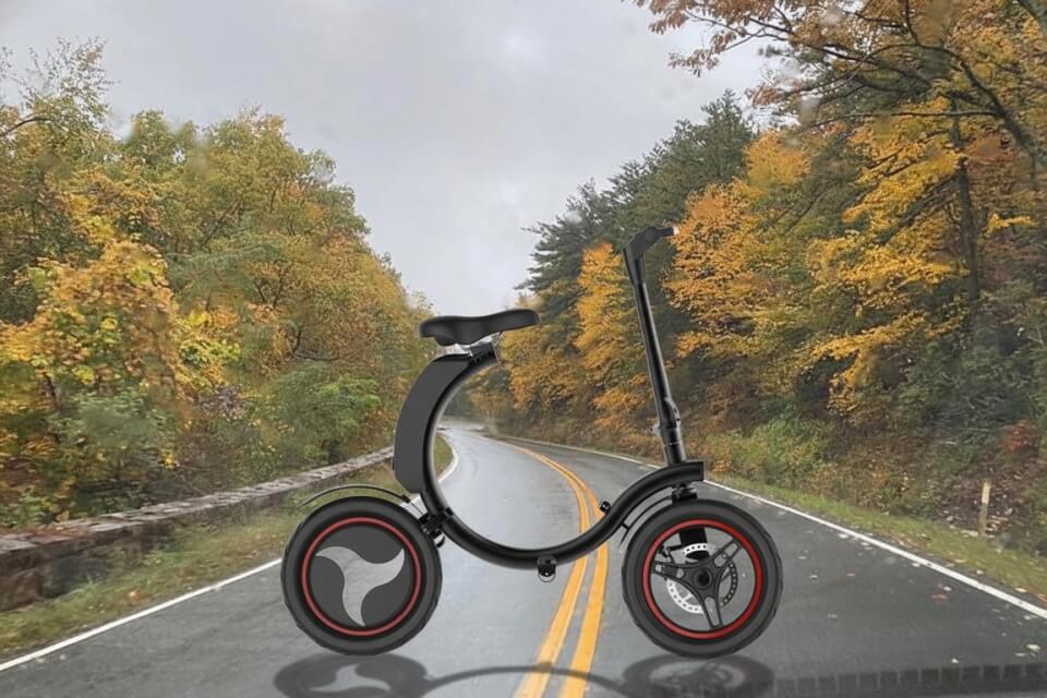 Scooter électrique pliable