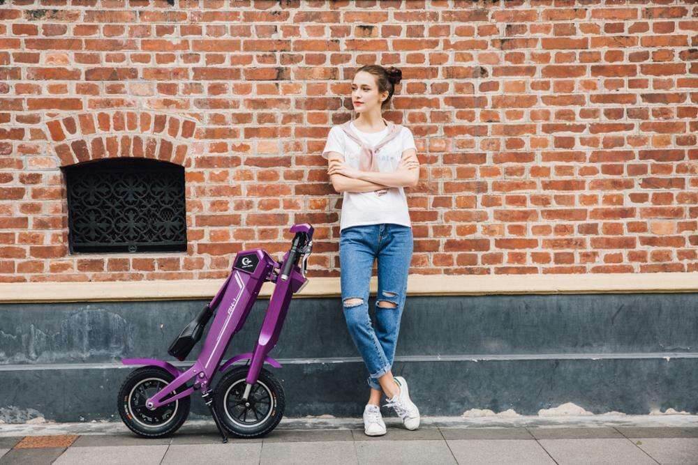 Scooter elettrico pieghevole