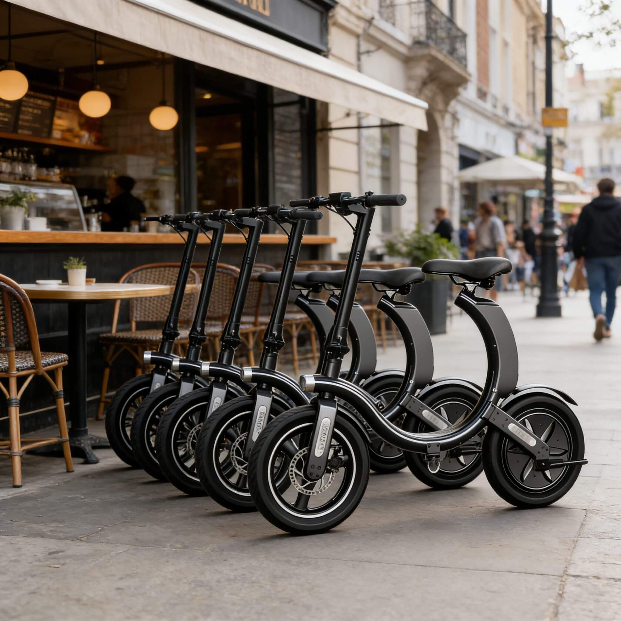 Scooter électrique pliable